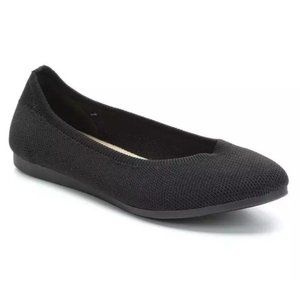 Women's Jellypop Apex Flats Black Size 7.5